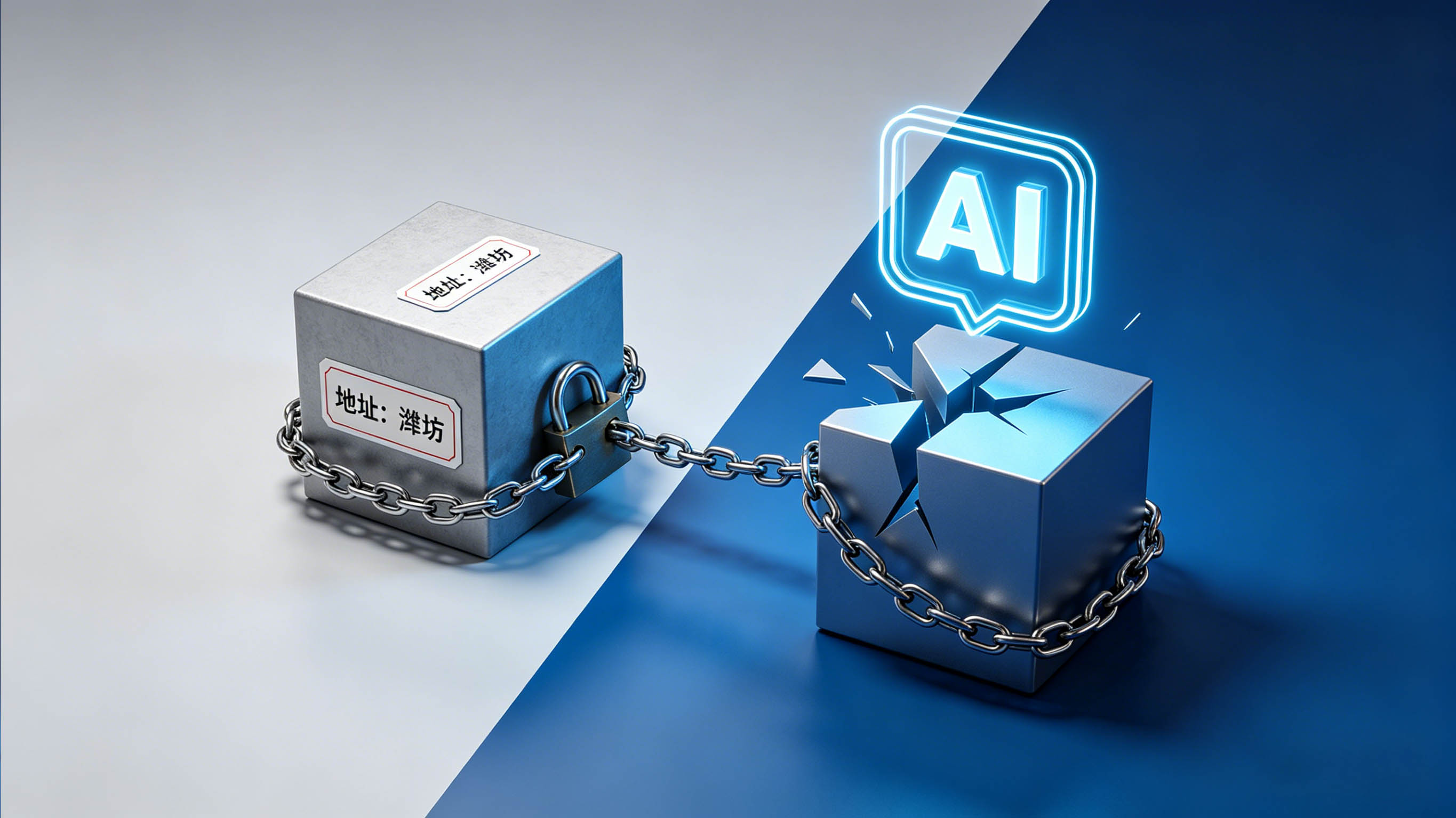 区域企业AI搜索优化四阶段实战路径示意图